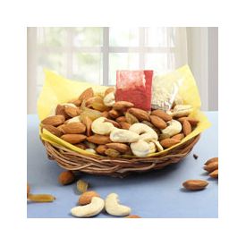 Dry Fruits Basket For Bhaidooj