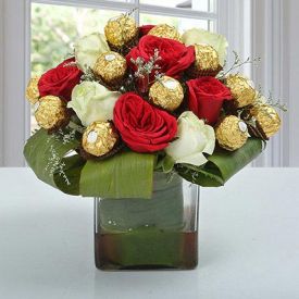 Choco Flower Arrangement