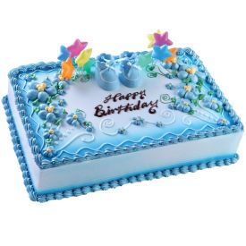 Baby boy cake