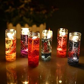 Pencil decorative candles 6 PCS