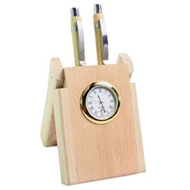 wooden pen stand