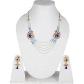 Jewelry Set (White and blue)