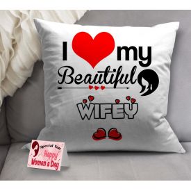 Women's day special cushion