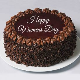 Woman day special chocolate truffle cake 1 Kg