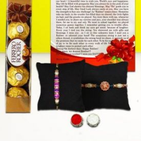 Rocher With Rakhi