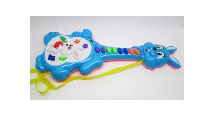 rabbit electronic guitar music piano