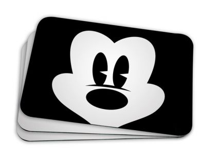 Happy Micky Mouse face 1 Mouse Pad