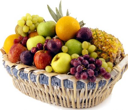 Basket of Mixed Fruits