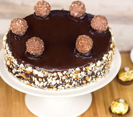 Ferrero Rocher Almond cake