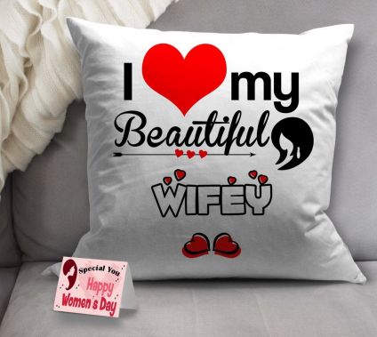 Women's day special cushion