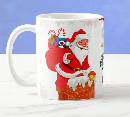 Santa jolly mug