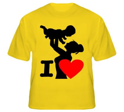 I love u Mom T-shirt