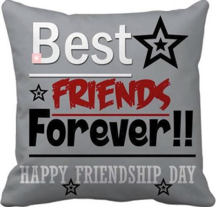 Friendship Day Cushion for Friends with filler