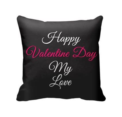 Happy Valentine day Cushion Cover