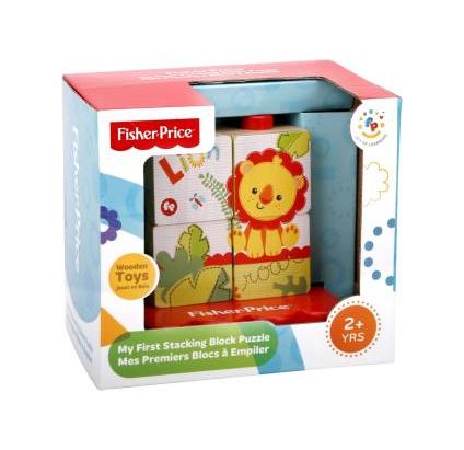 Fisher-Price My First Stacking Block Puzzle (Multicolor)