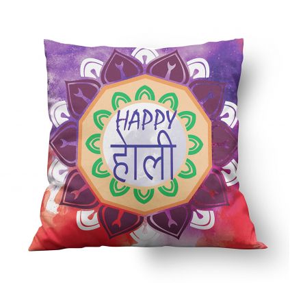 Holi Special Cushion