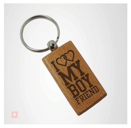 I love my boyfriend Key chain.