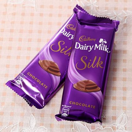 2 Cadbury Silk Chocolates 60gms
