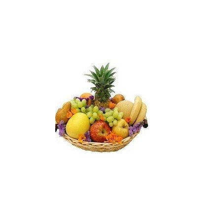 2 Kg Mixed Fruits with Basket