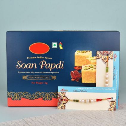 Rakhi With Soan Papri