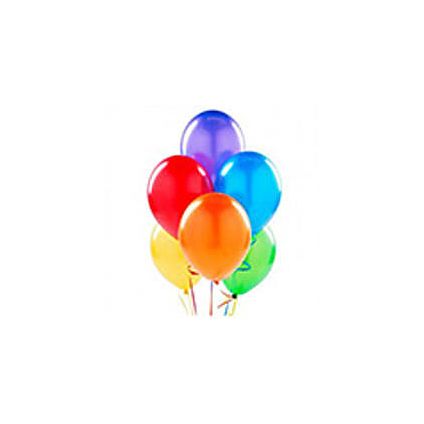 Multi Coloured Deflated Balloons set of 50