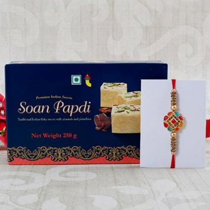 Soan Papdi With Rakhi