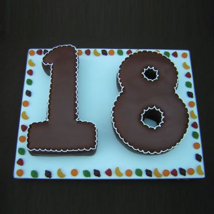 18th Birthday Cake