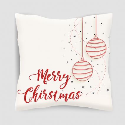 Christmas Cushion and Bell