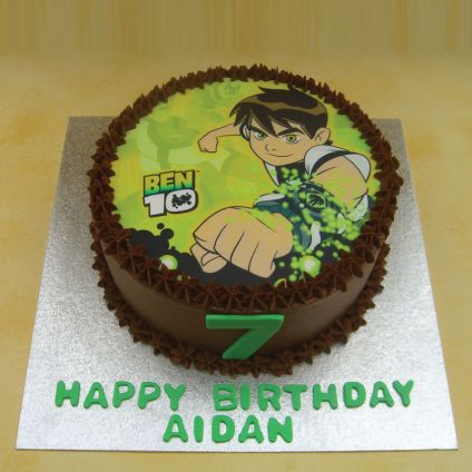 Ben 10 Design Cake