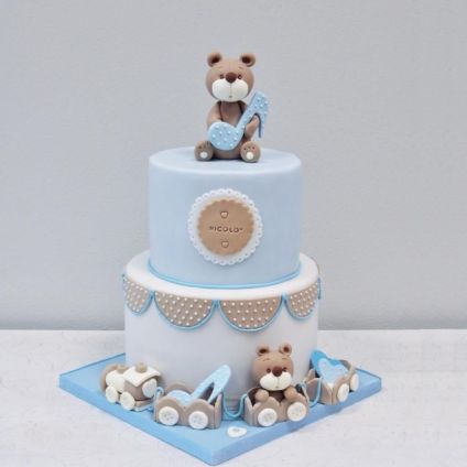 New Baby Boy cake