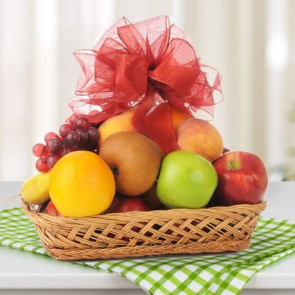 Fresh Fruits with Basket
