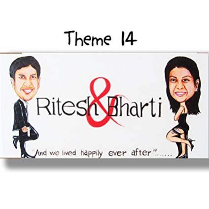 Caricature Nameplate Theme 14