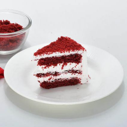 1KG Cake Red Velvet Heart Shape