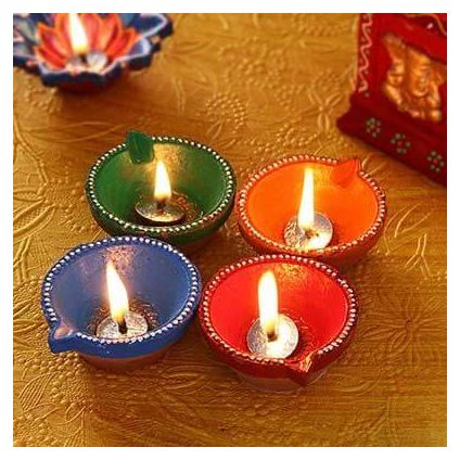 Handpainted Decorative Diya For this Diwali