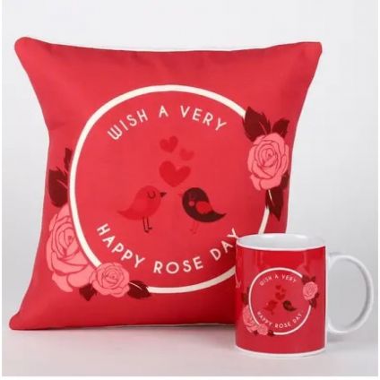 Kiss Me Cushion N Mug