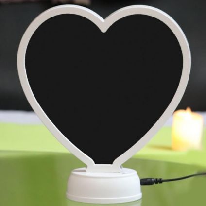 Heart Shape LED Magic Mirror