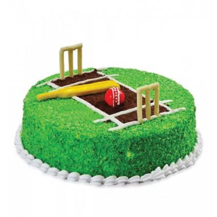 Cricket Ground Cake