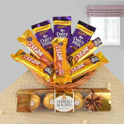 Special Basket of Dairy Milk