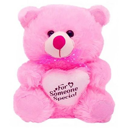 PINK HOT VALENTINE?S DAY GIANT TEDDY BEAR 12 INCH