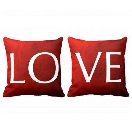 Double Side Love Cushion