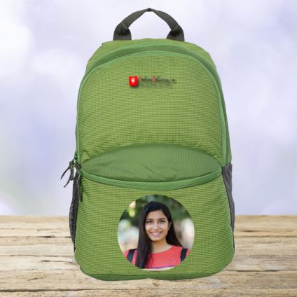 Green Casual Backpack