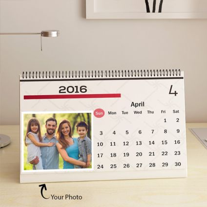 Personalized Desktop Calendar For Mom
