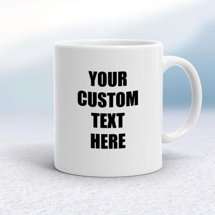 Personalised Photo White Mug