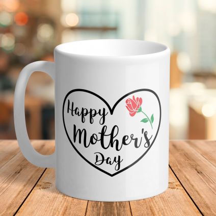 Happy Hearts Mother Day - Personalised Mug