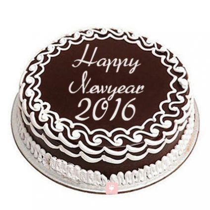 1 kg New Year Chocolate Cake