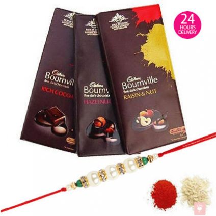 3 Bournville chocolate 1 Rahki