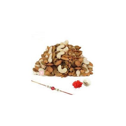 1kg Mixed Dry Fruits With Rakhi