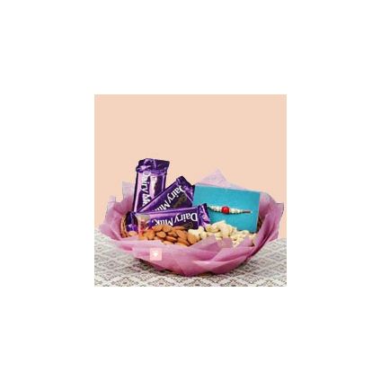 Rakhi Dairy Milk Dry Fruits