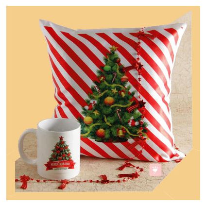 White Pillow With Mug