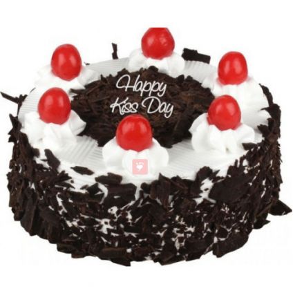 Kiss Day Black forest cake 1/2 kg